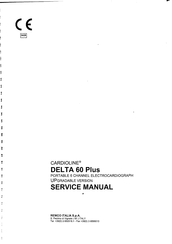 Remco CARDIOLINE DELTA 60 Plus Service Manual
