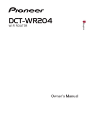 Pioneer DCT-WR204 Owner's Manual