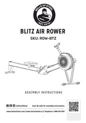 Bells Of Steel BLITZ ROW-BTZ Assembly Instructions Manual