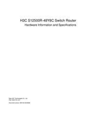 H3C S12500R-48Y8C Hardware Information