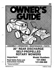 MTD 121-336A Owner's Manual