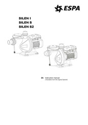 Espa SILEN I Instruction Manual