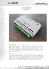 Alphatech IP Relay Controller Manual