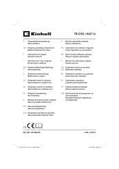 EINHELL TE-COL 18/27 Li Original Operating Instructions