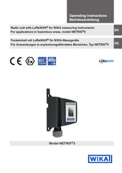 WIKA NETRIS 3 Operating Instructions Manual