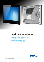 adstec OPW9024 Instruction Manual