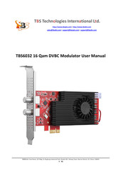 TBS technologies TBS6032 User Manual