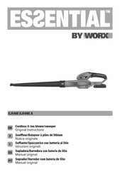 Worx ESSENTIAL EJ540E.X Original Instructions Manual