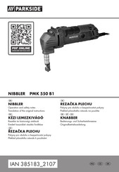 Parkside PMK 550 B1 Operation And Safety Notes