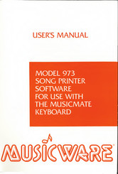 Sequential MUSIC WARE 973 User Manual