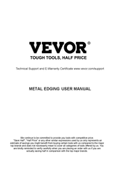 VEVOR JC12 40in 4pcs User Manual
