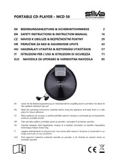 SILVA Schneider MCD 50 Safety Instructions & Instruction Manual