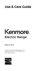 Kenmore 22-96853 Use & Care Manual