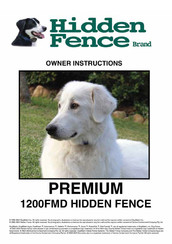 Hidden Fence PREMIUM Owner's Instructions Manual