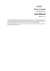 Evolve EVVO 25 User Manual