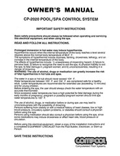 Compool CP-2020 Owner's Manual
