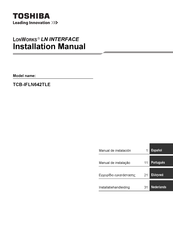 Toshiba TCB-IFLN642TLE Installation Manual