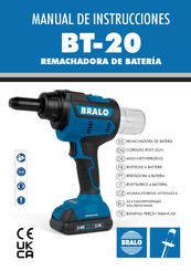 Bralo BT-20 Manual