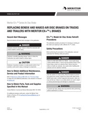 Meritor EX+ L Quick Start Manual