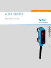 SICK WL2S-2 Operating Instructions Manual