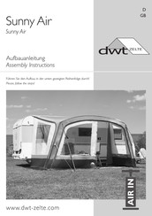 DWT Zelte Sunny Air Assembly Instructions Manual