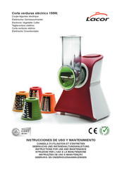 Lacor 69115 Instructions For Use And Maintenance Manual