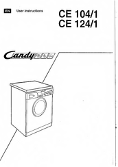 Candy CE 124/1 User Instructions