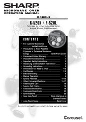 Sharp R-520LS Operation Manual