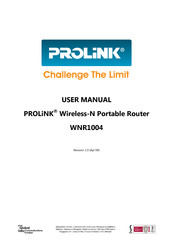 Prolink WNR1004 User Manual
