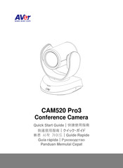 Aver CAM520 Pro3 Quick Start Manual