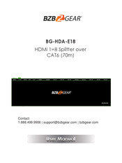 BZBGEAR BG-HDA-E18 User Manual