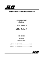 JLG LED-6 Series Operation And Safety Manual