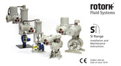 rotork SI-2-0110 Installation And Maintenance Instructions Manual