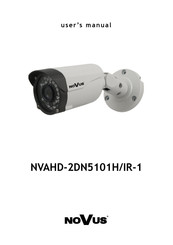 Novus NVAHD-2DN5101H/IR-1 User Manual