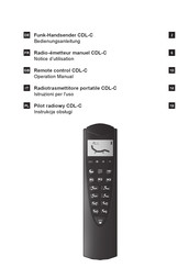 TEMPUR CDL-C Operation Manual