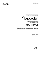 NSD Absocoder NCW-3DHPRV2 Specifications & Instruction Manual