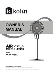 Kolin KCF-10SRD Owner's Manual