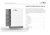 Lithium Valley LV-BST-H2.56Aa Operation Manual