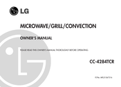 LG CC-4284TCR Owner's Manual