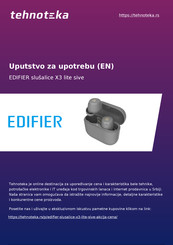 EDIFIER XEMAL X3 Lite Manual