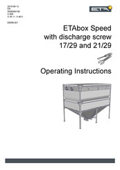 eta ETAbox 21/29 Operating Instructions Manual