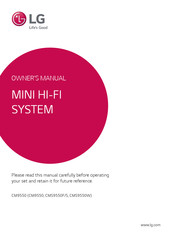 LG CMS9550S Owner's Manual