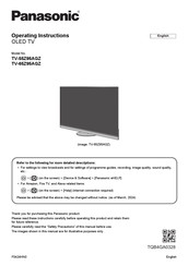 Panasonic TV-65Z95AGZ Operating Instructions Manual