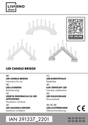 LIVARNO home 391337 2201 Instructions For Use Manual