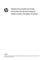 HP Pavilion Plus 16t-ab000 Maintenance And Service Manual