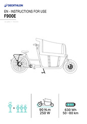 Decathlon F900E Instructions For Use Manual