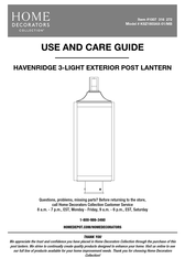 Home Decorators Collection 1007 316 272 Use And Care Manual