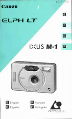 Canon ELPH LT IXUS M-1 Manual