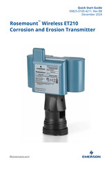 Emerson Rosemount ET210 Quick Start Manual