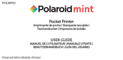 Polaroid mint POLMP02 User Manual